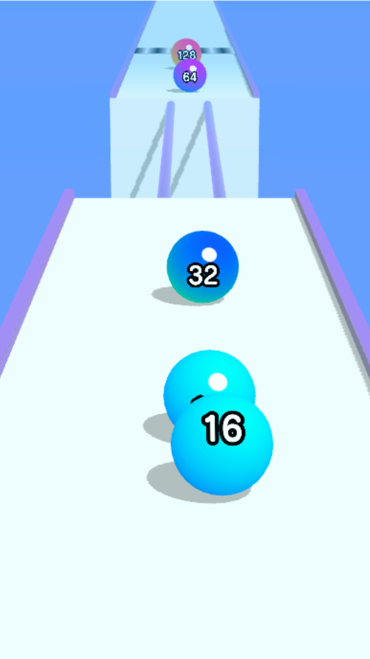 Ball Run 2048 screenshot 4