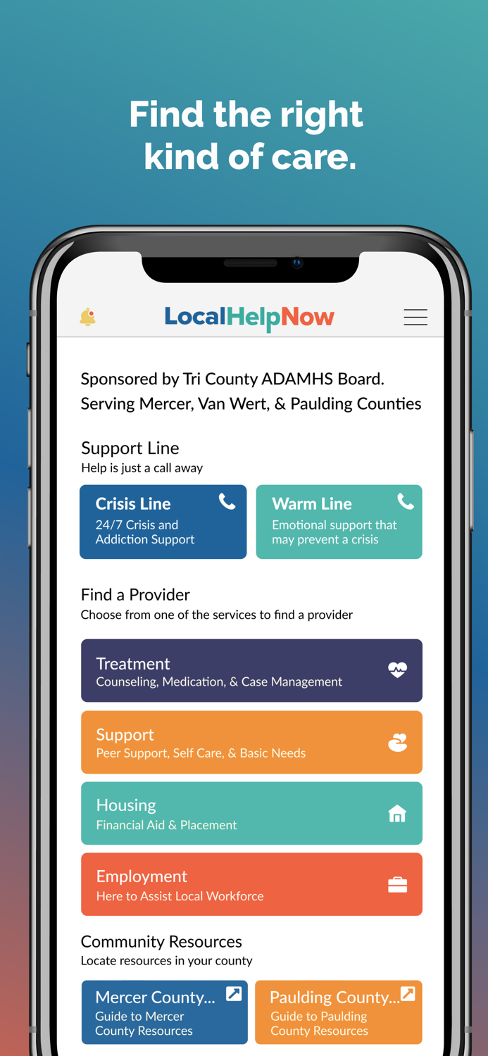 LocalHelpNow Tri County Board