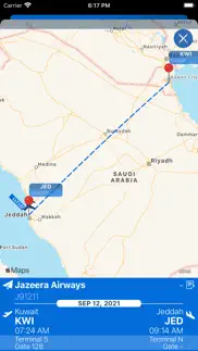 How to cancel & delete jeddah airport info + radar 1