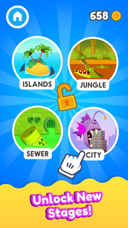 #8. Shark Escape 3D (iOS) Podle: APIX Educational Systems