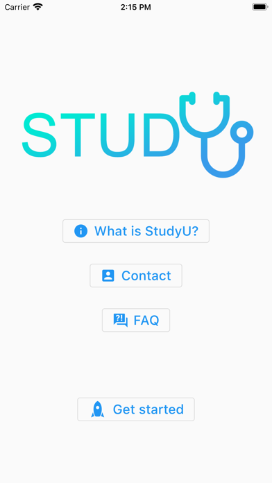 StudyU Health Screenshot