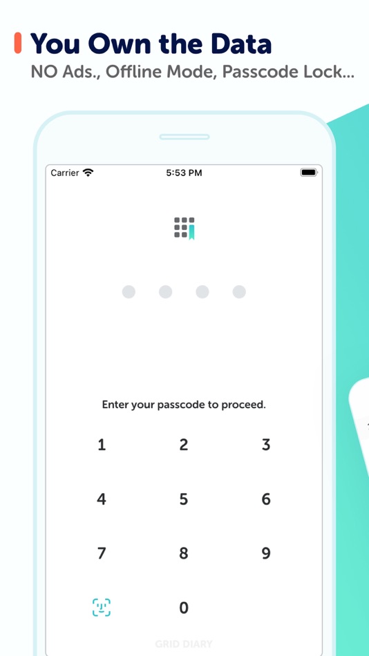 #7. Grid Diary - Journal, Planner (macOS) โดย: Sumi Interactive