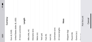 ‎Units: Unit converter Screenshot
