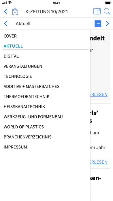 K-Zeitung Screenshot