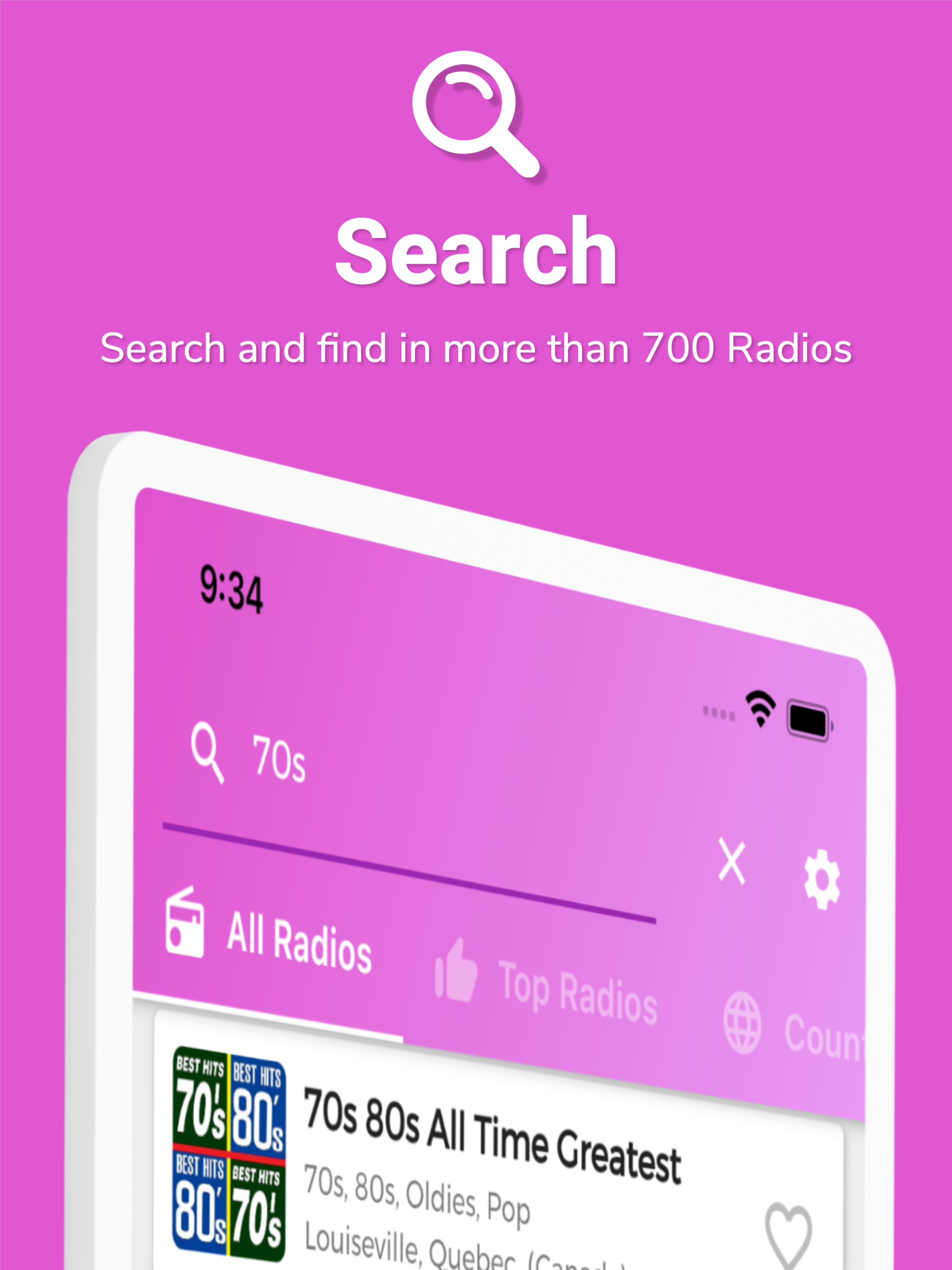 70s Radio - 70s Music screenshot 10