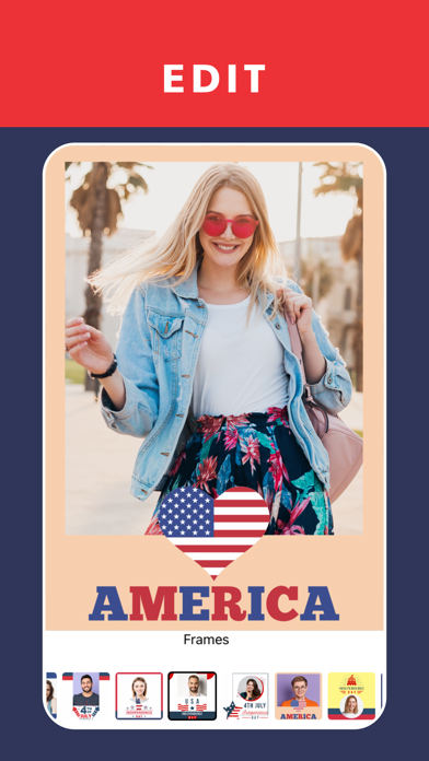 4th of July Greeting Cards Screenshot
