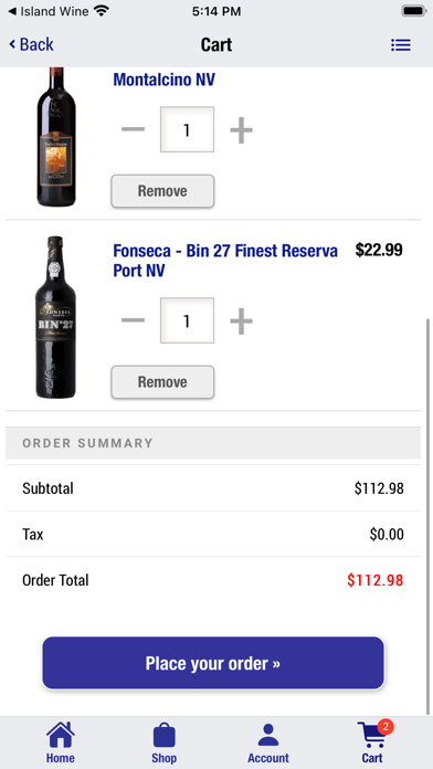 Knights Liquor Warehouse Screenshot