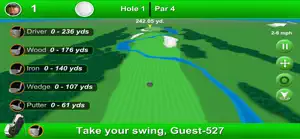 Finger Golf by Zelosport screenshot #5 for iPhone