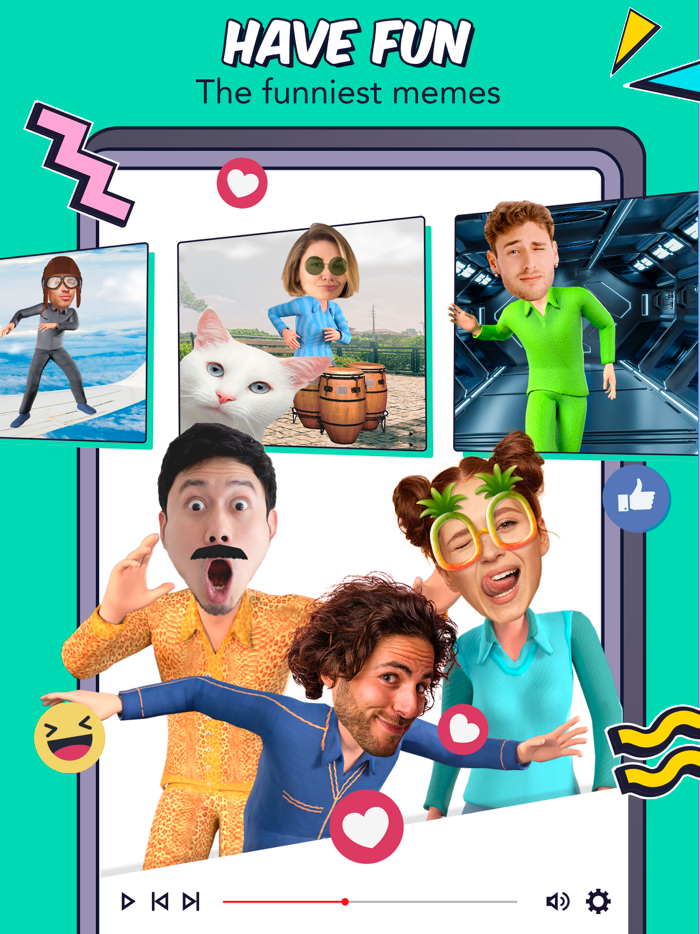 Meme Face – Video Maker in 3D