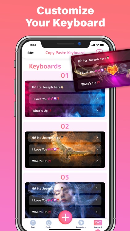 Auto Text Paste • Keyboard screenshot-3