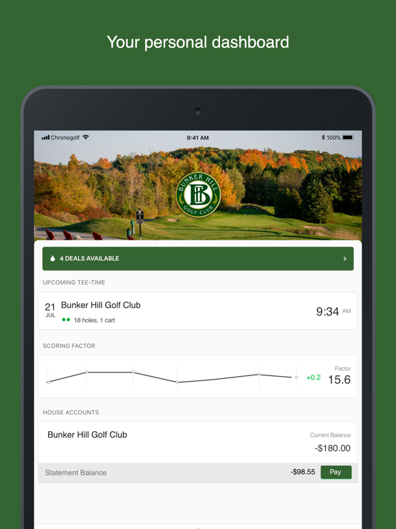 Screenshot #5 pour Bunker Hill Golf Club