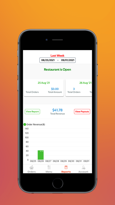 Order Next Restaurant Screenshot