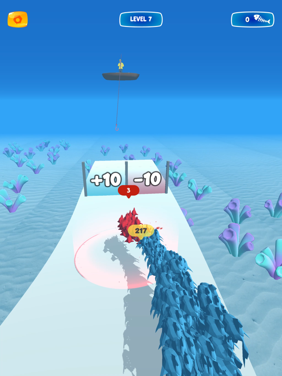Crowd Fish 3D screenshot 2