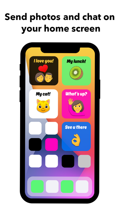 Screenshot #1 pour Wigi | Home screen chat