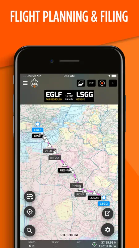 RocketRoute FlightPlan screenshot 1 of 5