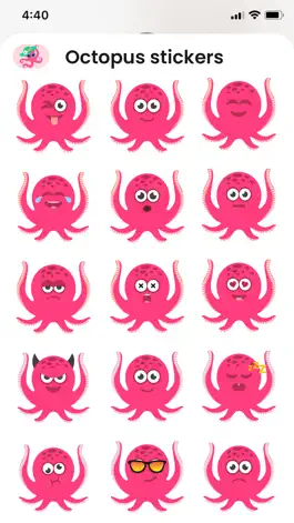 Game screenshot Octopus Emojis! hack