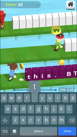 Game screenshot Type Runner apk