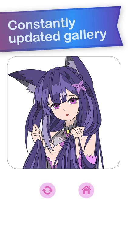 Kawaii Anime Coloring Book screenshot-3