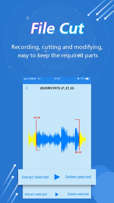 Voice Recorder~Recording app Screenshot