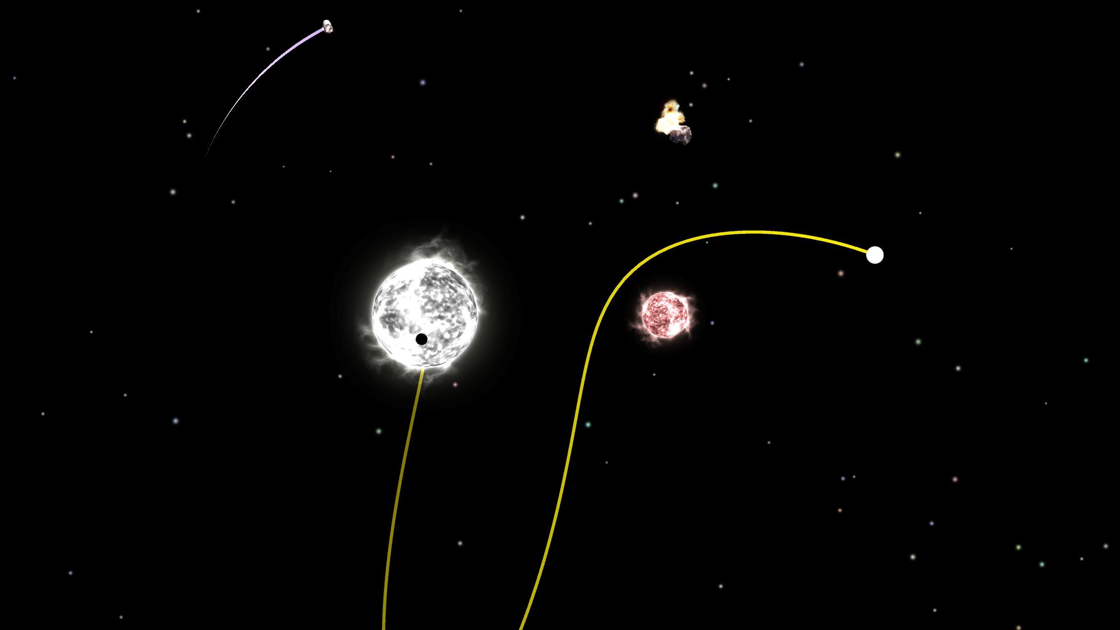 Screenshot do app Planet Gravity - SimulateOrbit