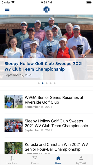 West Virginia Golf Screenshot