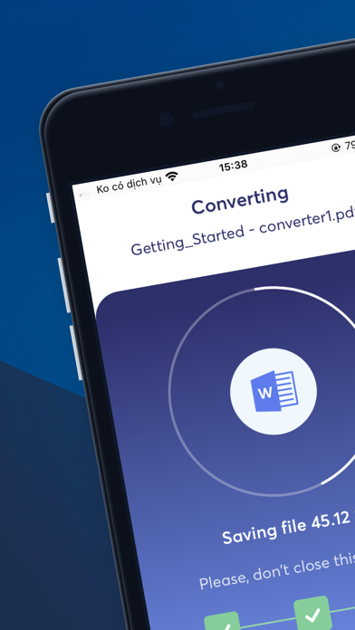 PDF to Word : PDF Converter Screenshot