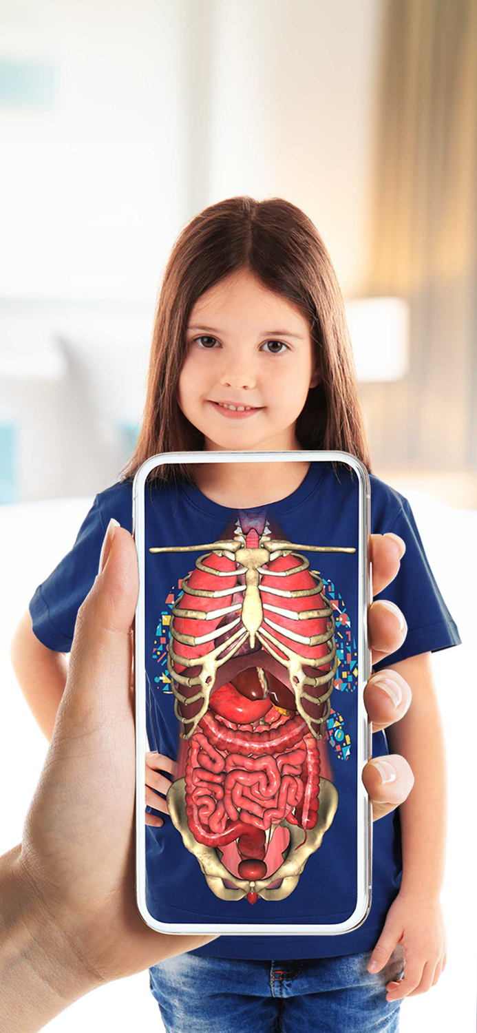 Anatomy AR 4D -Virtual T-Shirt