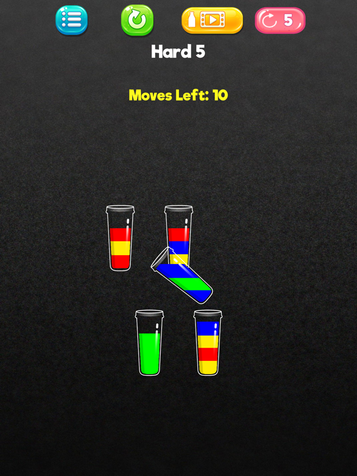 Liquid SortFruit Water Puzzle