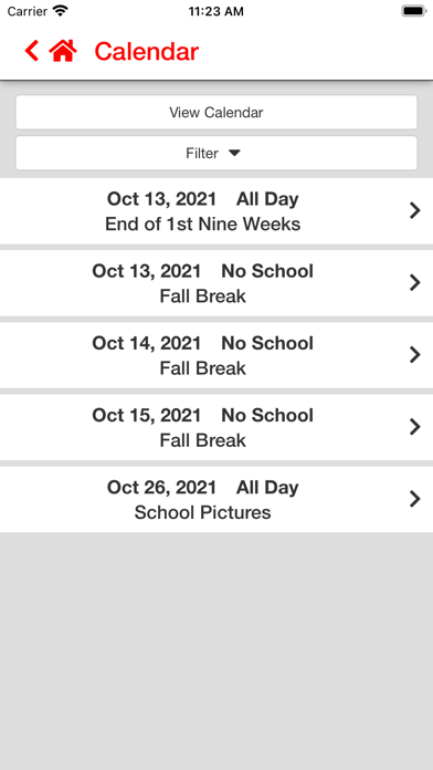 Hilldale Public Schools Screenshot