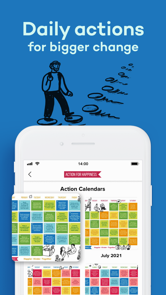 #3. Action for Happiness: Get tips (iOS) 由: Action for Happiness