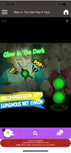 Glow In The Dark pop It Toys screenshot #7 for iPhone