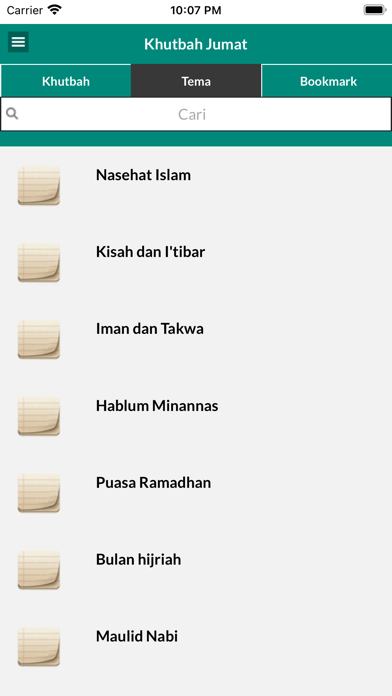 Khutbah Jumat Islam Screenshot
