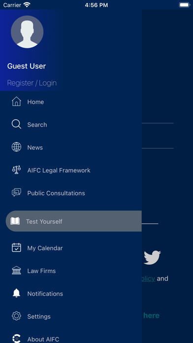 Screenshot 3 of AIFC Law App App