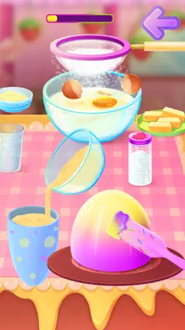 Game screenshot Queen Skirt Cake Making apk