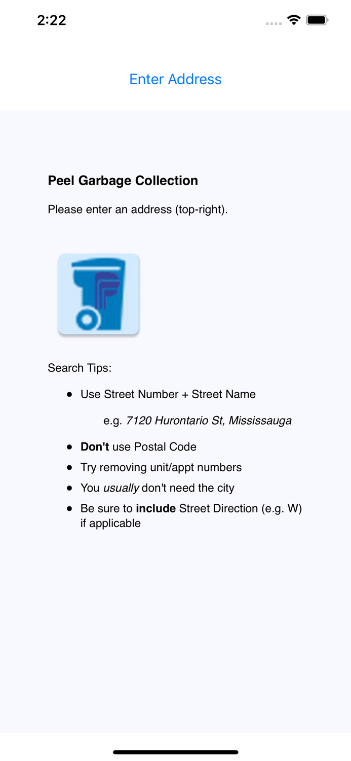 Peel Garbage Collection