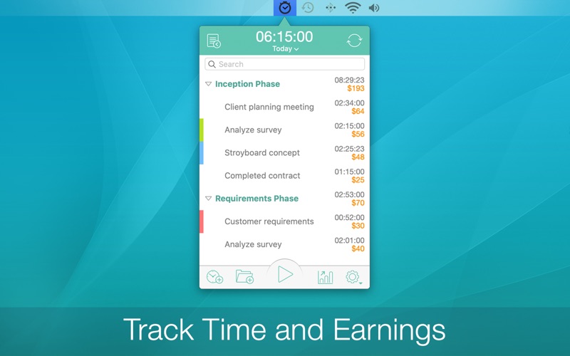 chrono plus - time tracker iphone screenshot 1