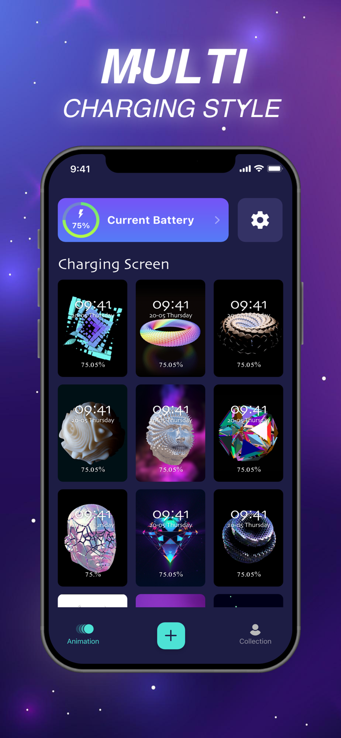 Charging Play Animation Show