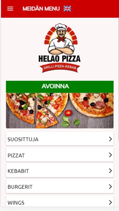 Helao Pizza Screenshot