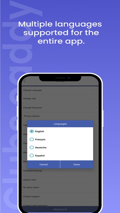 Clubs Caddy Screenshot