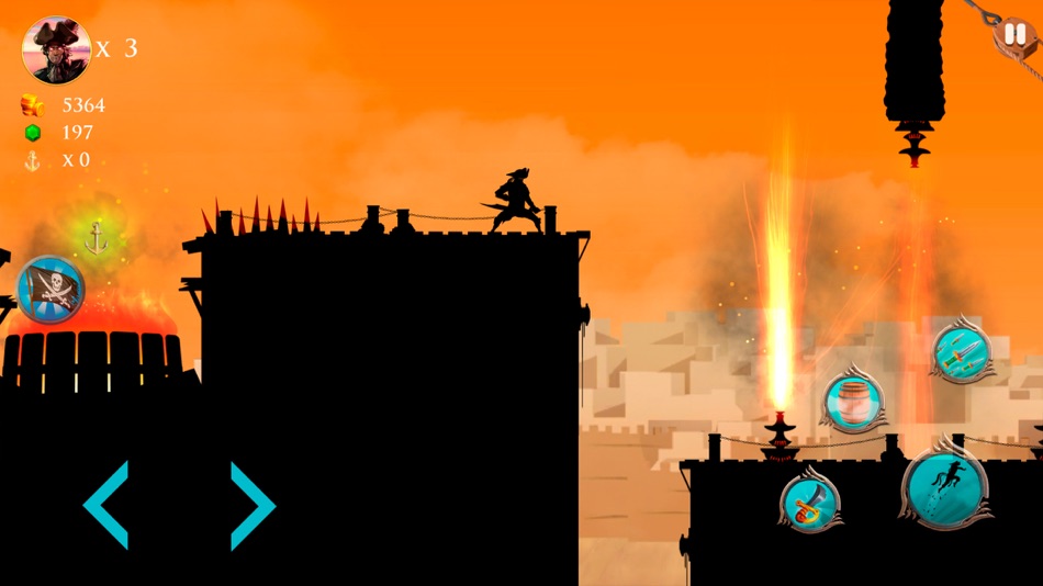 #6. Arrr! Pirate Ship Arcade Game (iOS) 由: One Up Games Studio