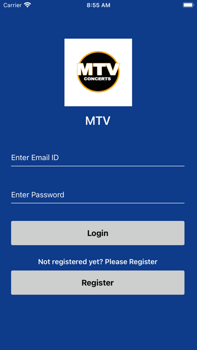MTV Concerts Screenshot