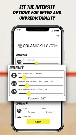 Game screenshot SquashSkills Ghosting apk