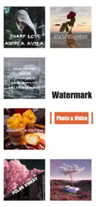 Watermark+ Photo Video screenshot #2 for iPhone