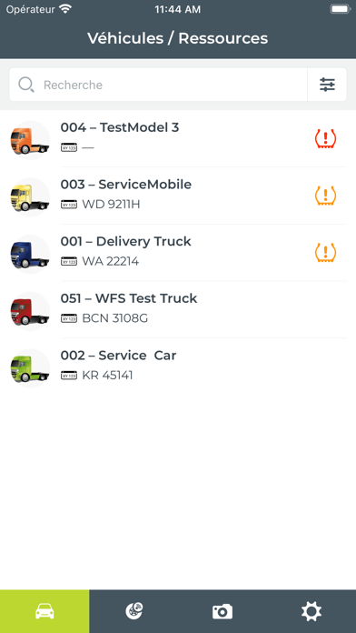 Screenshot #1 pour WEBFLEET TPMS Tools