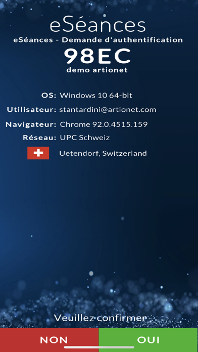 eSéances Screenshot