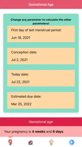 Game screenshot Pregnancy Calculators Pro mod apk