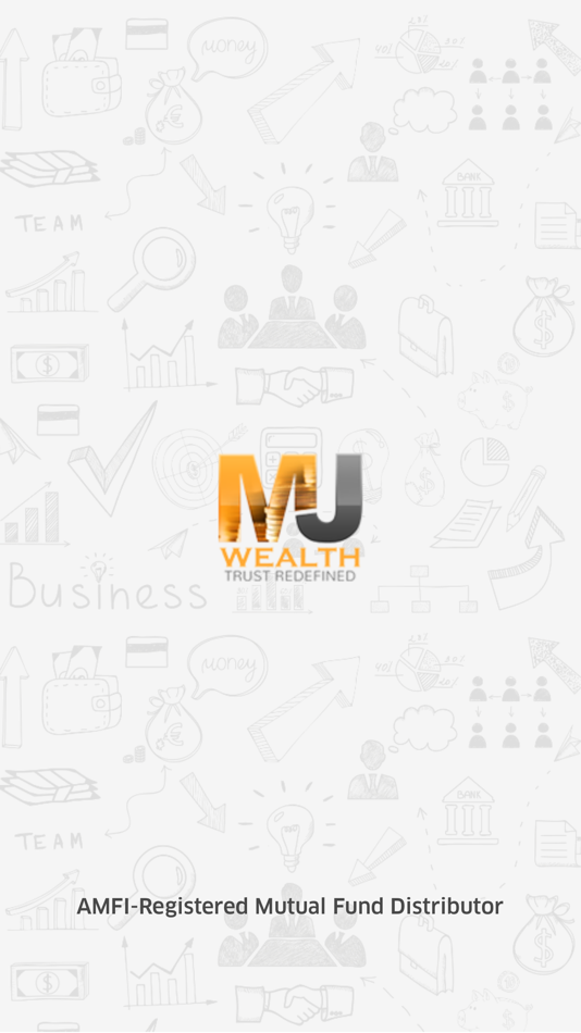 #1. MJ Wealth (iOS) โดย: RED VISION COMPUTER TECHNOLOGIES PRIVATE LIMITED