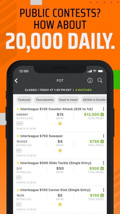 DraftKings UK Fantasy Sports screenshot-3