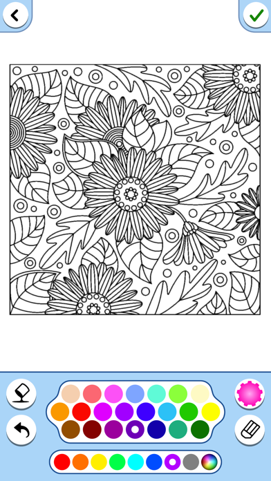 Coloring Pages Book for Adults Screenshot