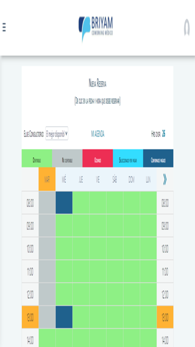 Briyam Coworking Medico Screenshot